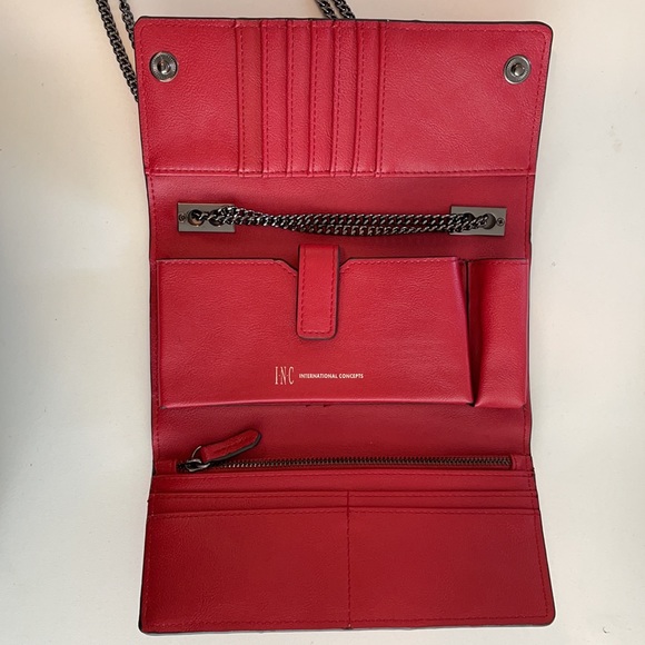 Wallet Purse with Crossbody Chain - Picture 3 of 4